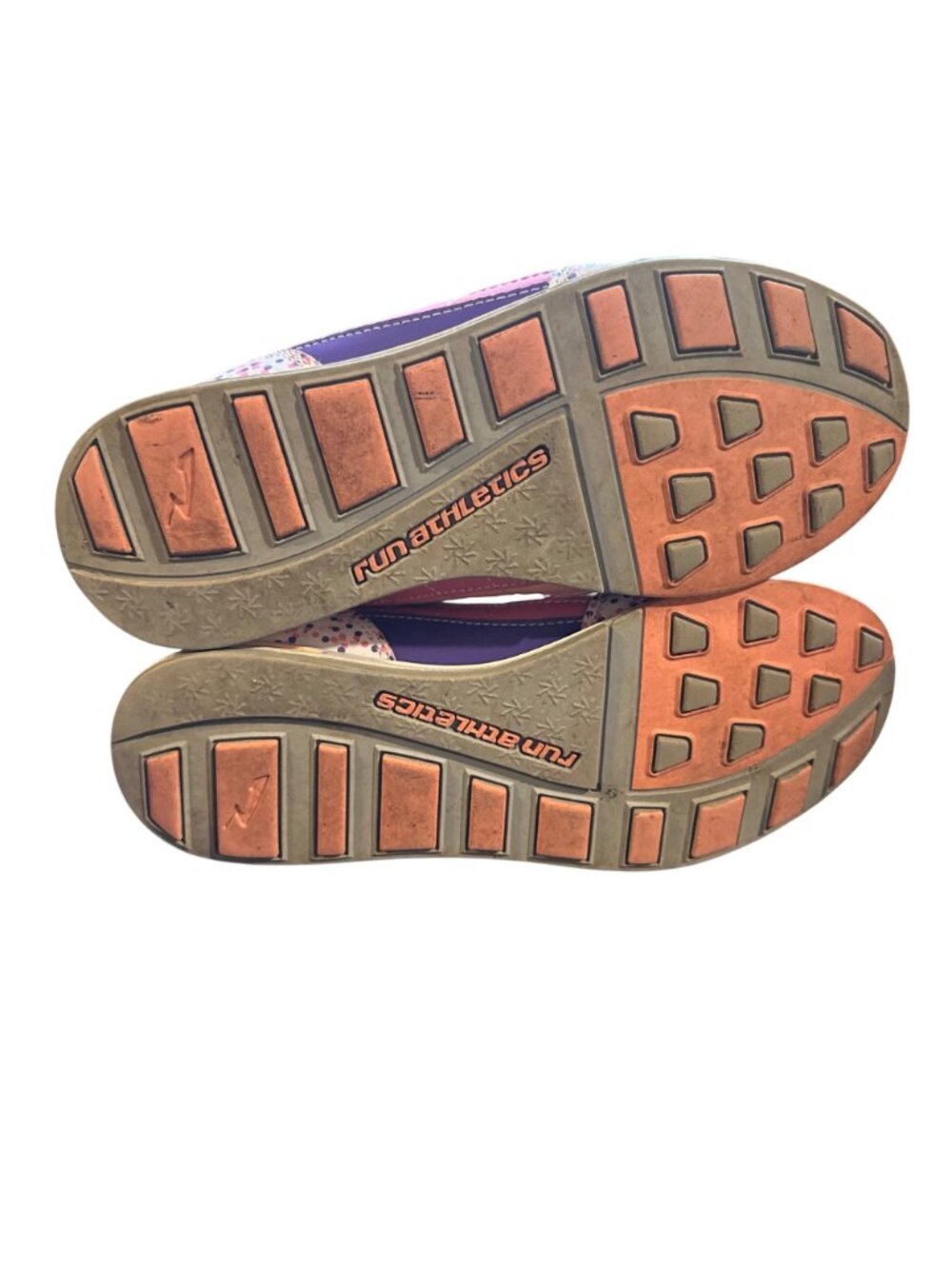 Vintage Pastry Chocolate Sprinkle Polka Dot Low-Top Sneakers Womens Size 7 Pink - Picture 9 of 9